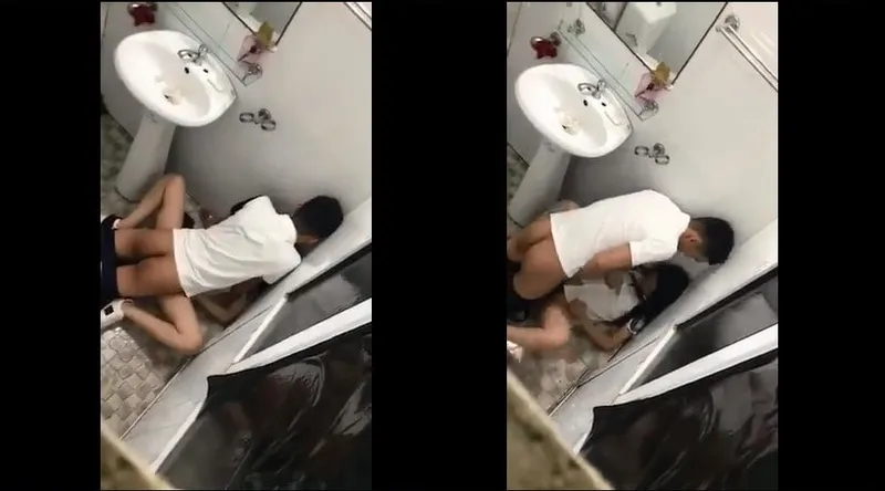 Eny say xỉn và anh yêu trong phòng tắm nhà hàng