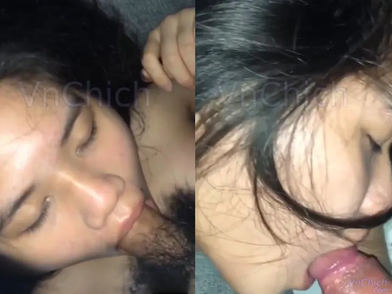 Em học sinh 2k5 ngại ngùng liếm củ khoải trước máy quay